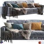 مبل راحتی مدل سه بعدیCapri Sofa | Capri Sofa 258