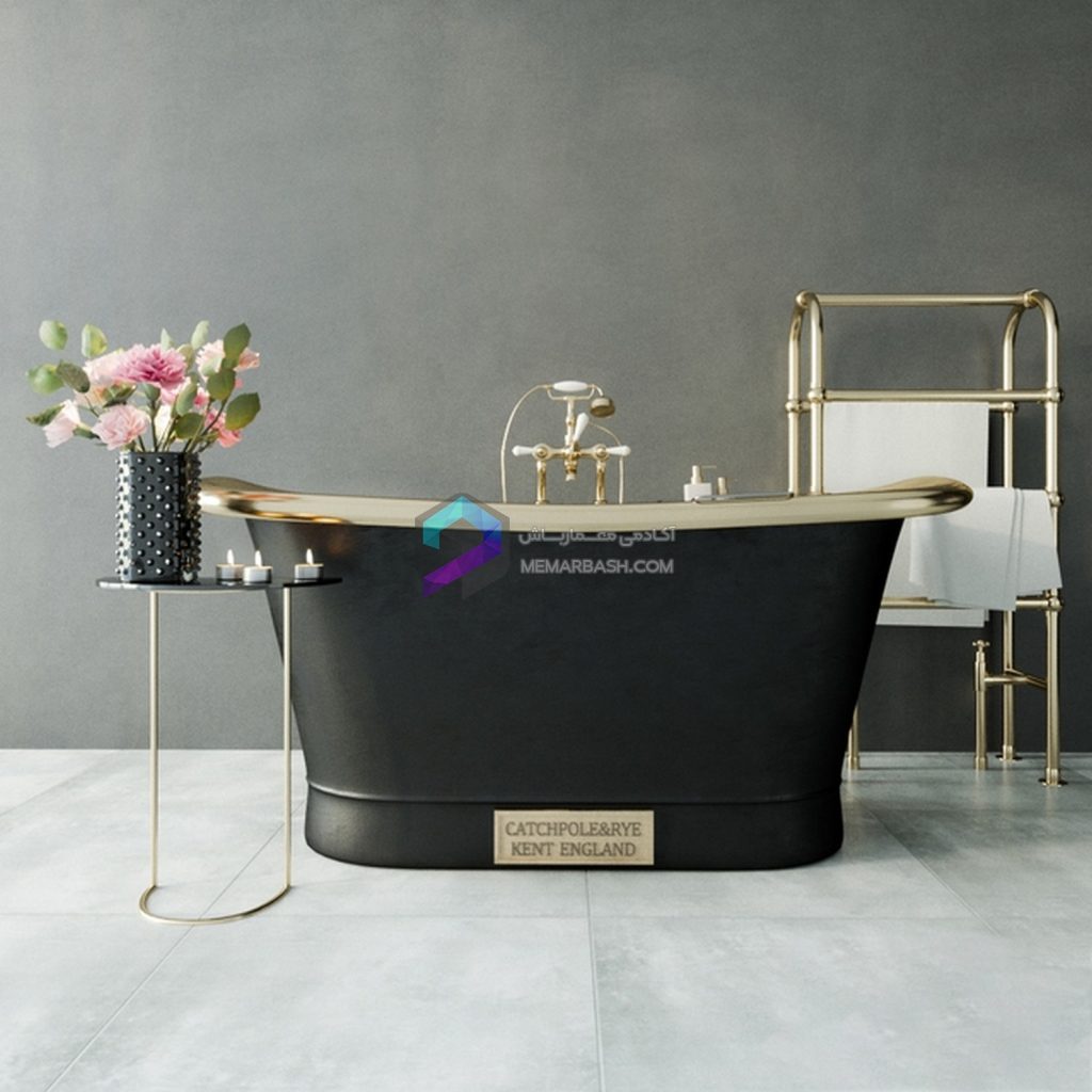 ست حمام وان مدل سه بعدی Catchpole and Rye bath