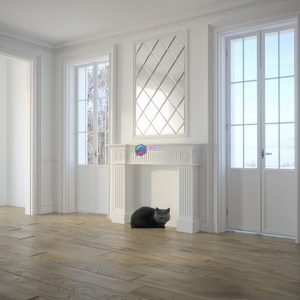 Fireplace and stucco Harmony