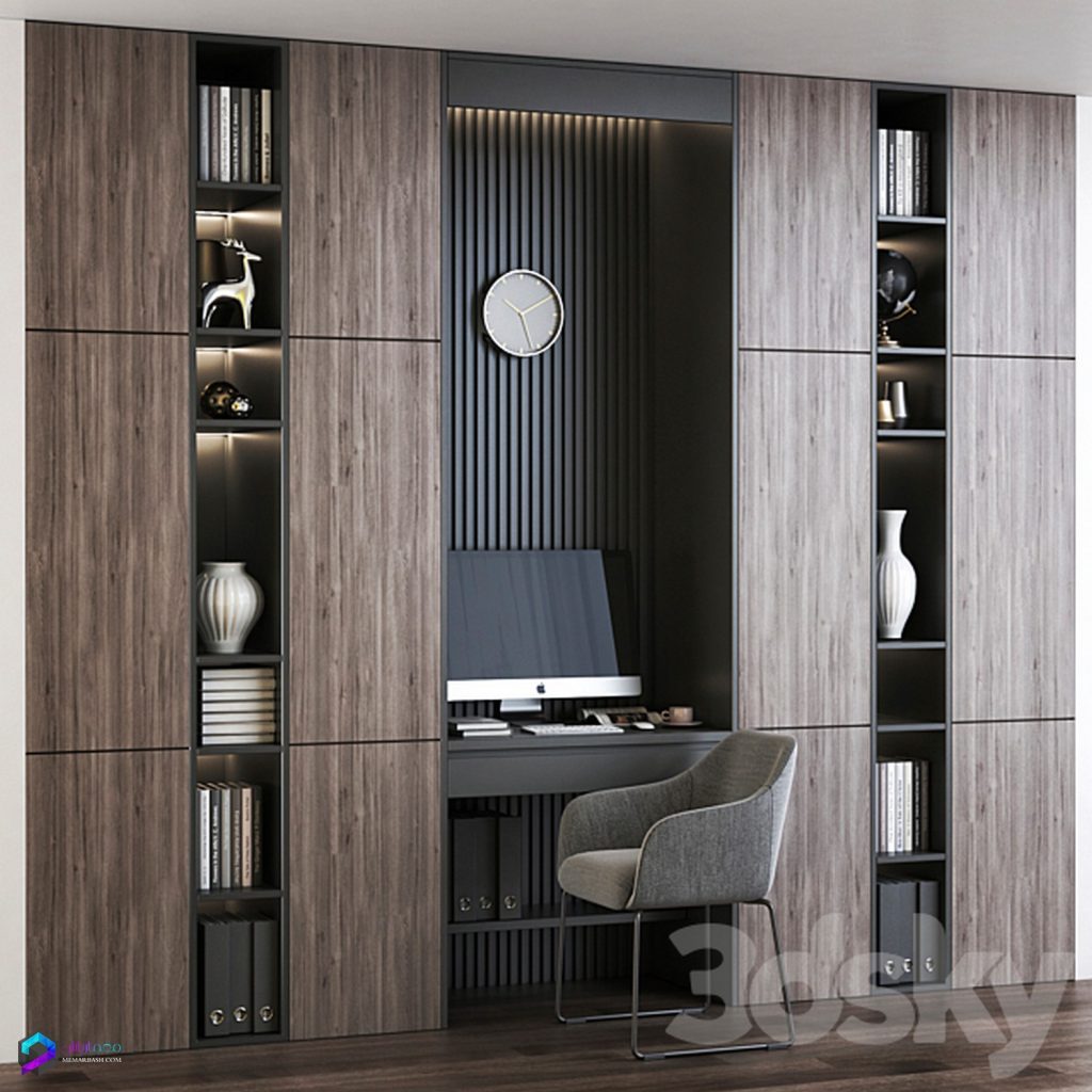کمد مدل سه بعدیFurniture-Composition-6