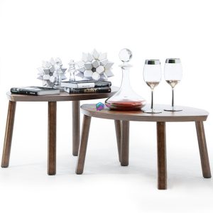 IKEA STOCKHOLM Set of tables, 2 pcs. + Decor