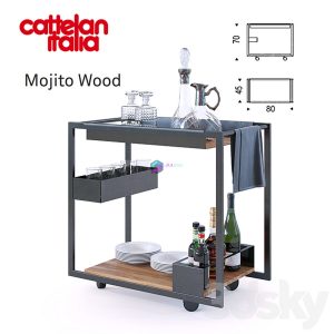Mojito wood Cattelan Italia