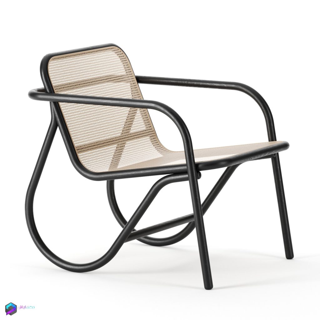 صندلی فلزی مدل  سه بعدی N_200_Chair_by_GTV_Design