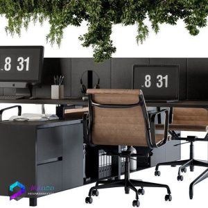 Office Furniture - employee Set 16 4