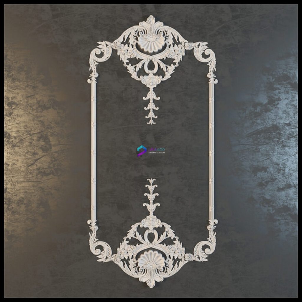 گچ بری مدل سه بعدی Pattern 04