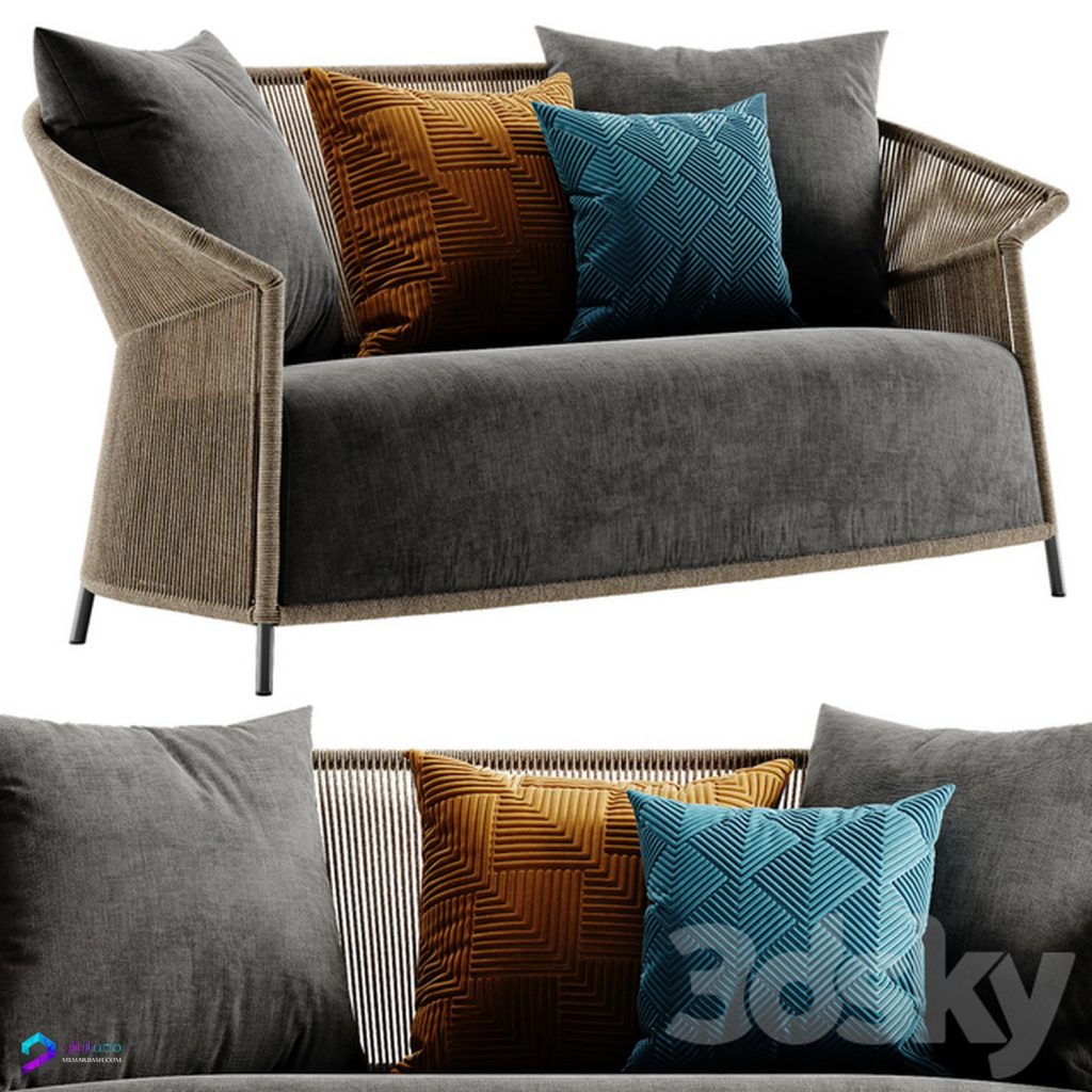 مبل راحتی مدل سه بعدیPotocco Ola Sofa
