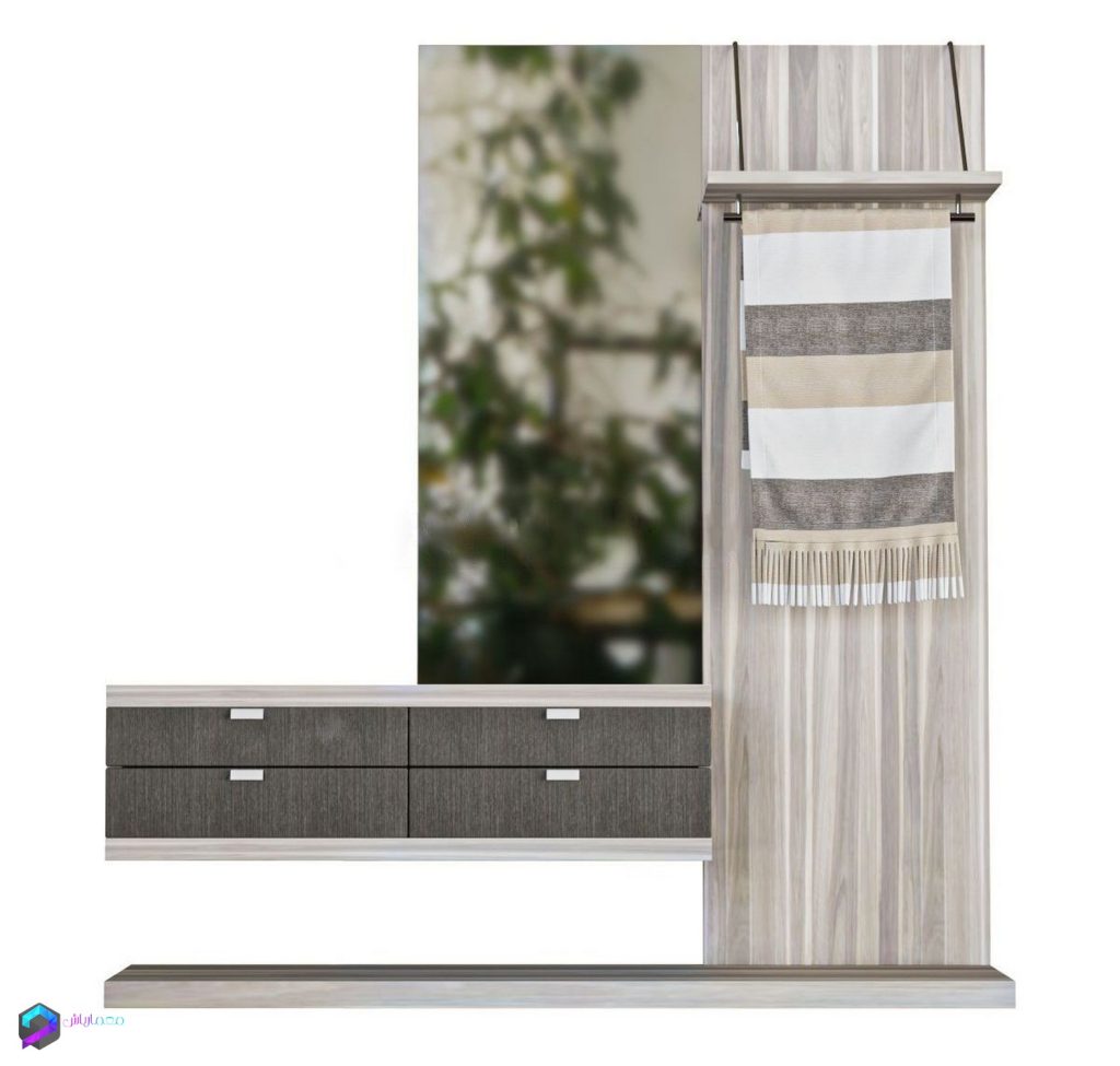 کنسول میز مدل سه بعدی Schubladen-console-table