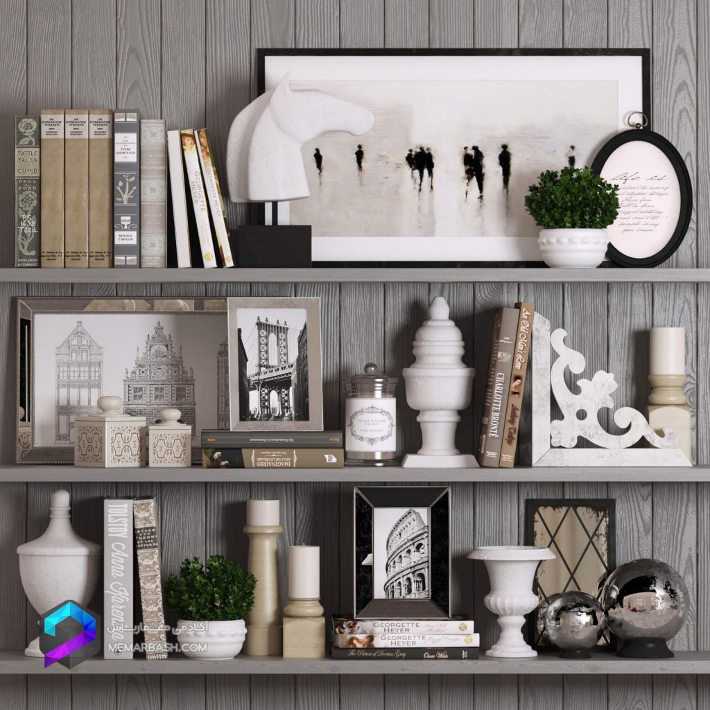 ست دکوری مدل سه بعدی Serveware