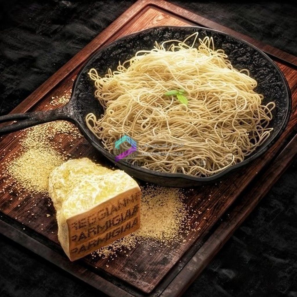 ماکارونی خوراک مدل سه بعدی Spaghetti
