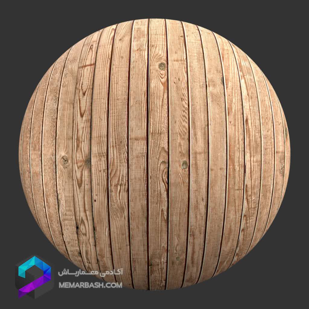 متریال چوب قهوه ای کثیفWoodPlanks 15