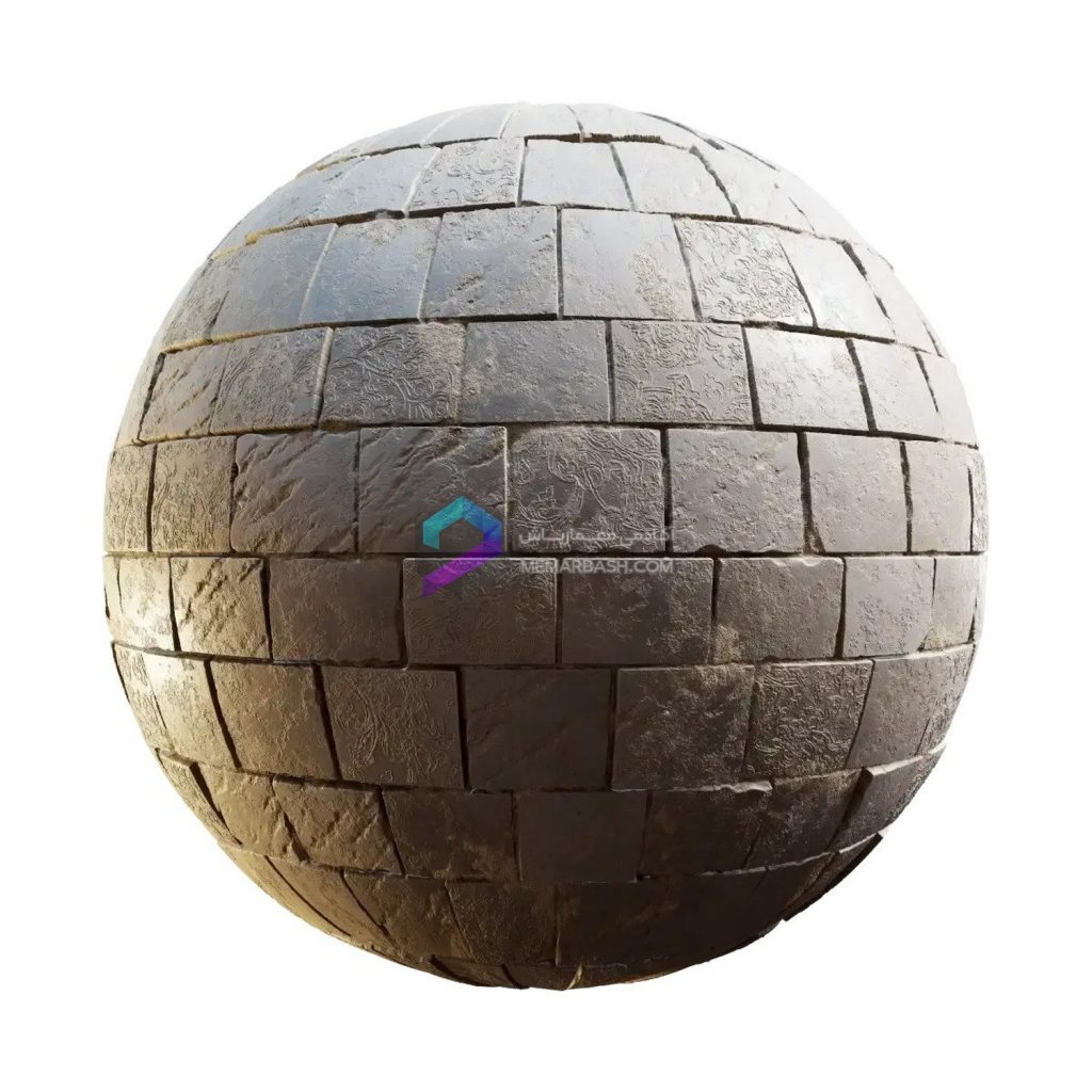 تکسچر سنگ فرش stone sandy pavement 58 57