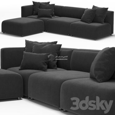 مبل مدولار آریا مدل سه بعدی Roveconcepts Arya Modular Sofa