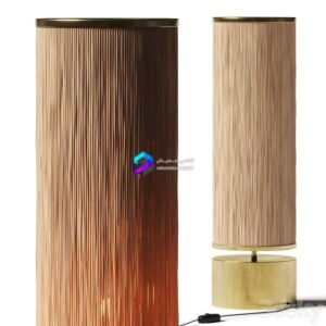 CB2 Solana Pillar Table Lamp
