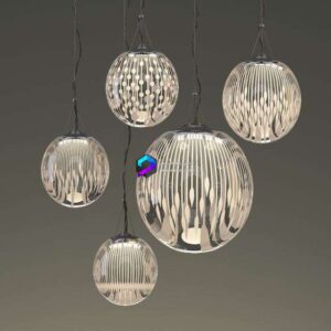 Elegant Crystal Pendant Lamp 0