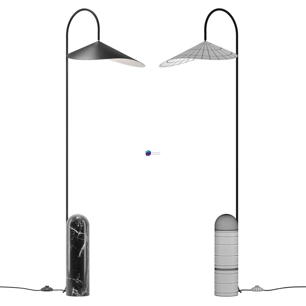 Floor Lamp مدل چراغ زمینی در 2 رنگ و طرح