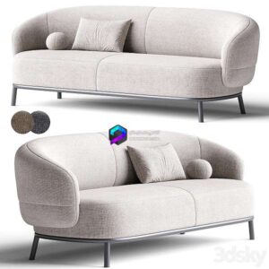 JULIET Fabric Sofa By Domkapa