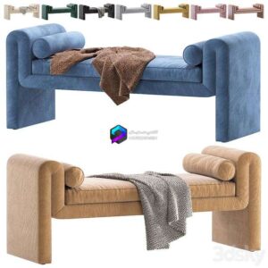 Mitchell Accent Bench By Burke Decor 0