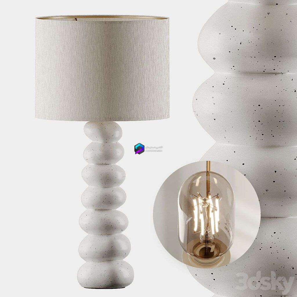 Table Lamp مدل چراغ آباژور رومیزی دکوراتیو گرد
