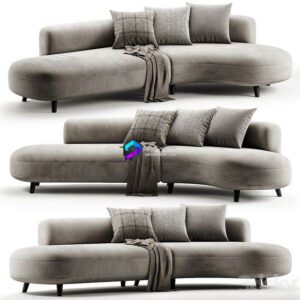 Polyester corner sofa 0