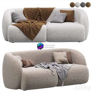 Vienso Cozy Beige Sofa By Divan Ru