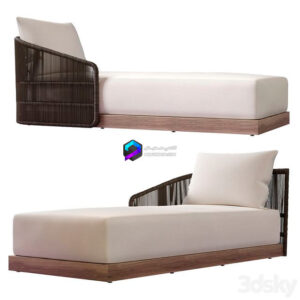 Havana arm chaise RH 0