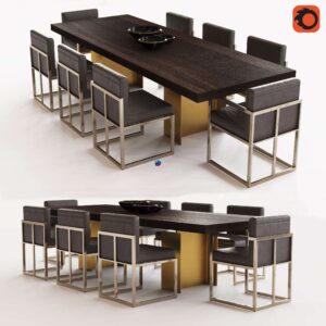 BEAM RECTANGULAR DINING TABLE