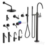 Faucet set آبجکت ست شیرآلات دستشویی و دوش | Dornbracht Faucet set 0