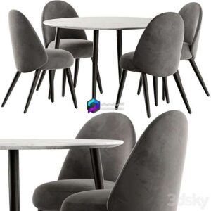 Esstisch Chantilly table and Identites chairs 0