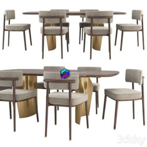 Frank chair and Flame table 0