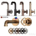 Basin Mixer آبجکت شیر فلکه ای 6 رنگ | GRAFF VINTAGE Basin Mixer 0