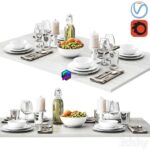 آبجکت سرویس غذاخوری ست آشپزخانه چینی | IKEA Vardagen 1 0