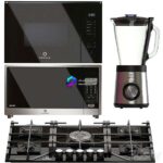 ست لوازم برقی آشپزخانه به همراه هود و اجاق گاز و مخلوط کن | Indurama Kitchen Appliances Set