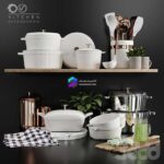 001 ست اکسسوری و قابلمه | Kitchen Accessories 001