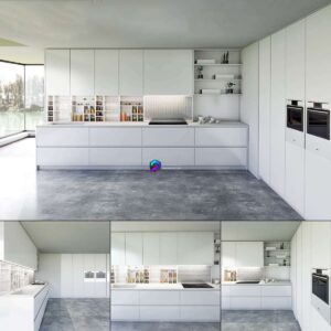 Kitchen Bluna Laccato Opaco