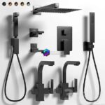 آبجکت ست شیرآلات بهداشتی و دوش حمام 5 رنگ | Sanitary Ware Set Paffoni Cea Antonio Lupi