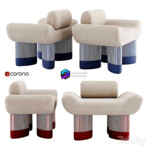 Smile Chair by Giancarlo Valle 0