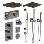 Shower faucets آبجکت ست دوش حمام استیل | THG Icon X Shower faucets 0