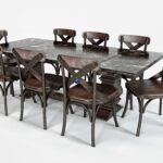 Table آبجکت میز و صندلی نئوکلاسیک چوبی | Table Chairs