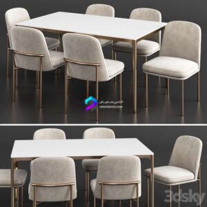 West Elm Dinning Set 23