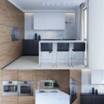 صحنه آماده آشپزخانه مدرن ترکیبی | kitchen 004 | ikea kitchen part 004