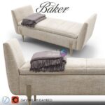 نیمکت مبلی پارچه ای مدرن | BAKER – DAYDREAM Daybed | BAKER – DAYDREAM Daybed 0