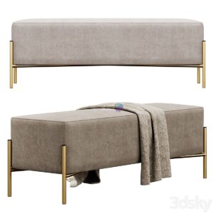 Ivor Upholstered Bench by Etta Avenue