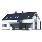 مدل سه بعدی خانه ویلایی مدرن | ABS House V263 1 | ABS House V263 1