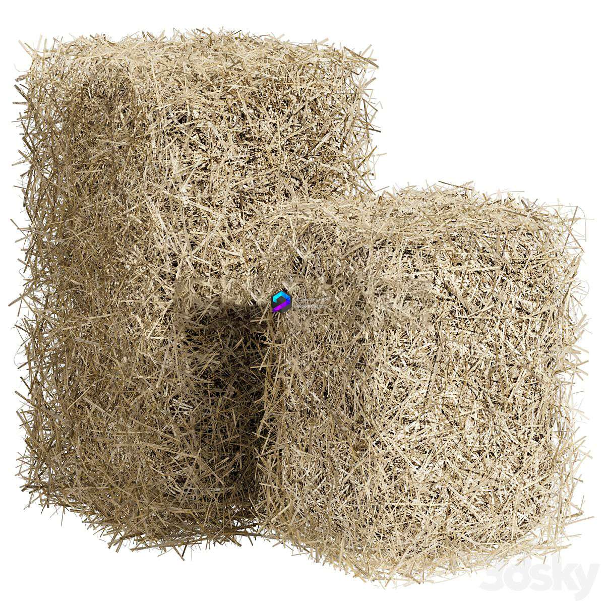Bales of hay