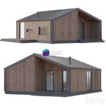 کلبه ویلایی چوبی با تراس | BarnHouse 01 with a terrace | BarnHouse 01 with a terrace 0