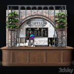 مدل سه بعدی کافی شاپ به همراه اکسسوری| Cafe | Cafe vol 5 0