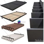 مدل سه‌بعدی سایبان مدرن برای فضاهای خارجی | Canopy for exterior