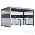 مدل ایستگاه سایبان دوچرخه | Canopy for strollers and bicycles Type 1 | Canopy for strollers and bicycles Type 1 0
