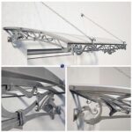 مدل سه‌بعدی سایبان فلزی با طراحی مدرن | Canopy forged 2