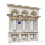 نمای ساختمان رومی | Classic Facade Element | Classic Facade Element
